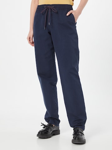 ESPRIT Loose fit Trousers in Blue: front
