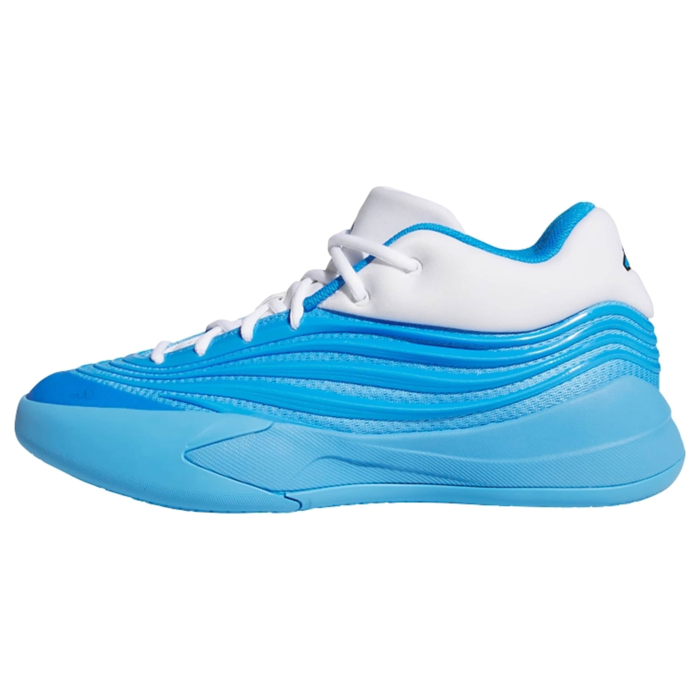 ADIDAS PERFORMANCE Sportschoen 'Dame X' in de kleur Azuur / Wit, Productweergave