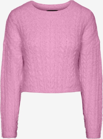 Pull-over 'JO' PIECES en rose : devant