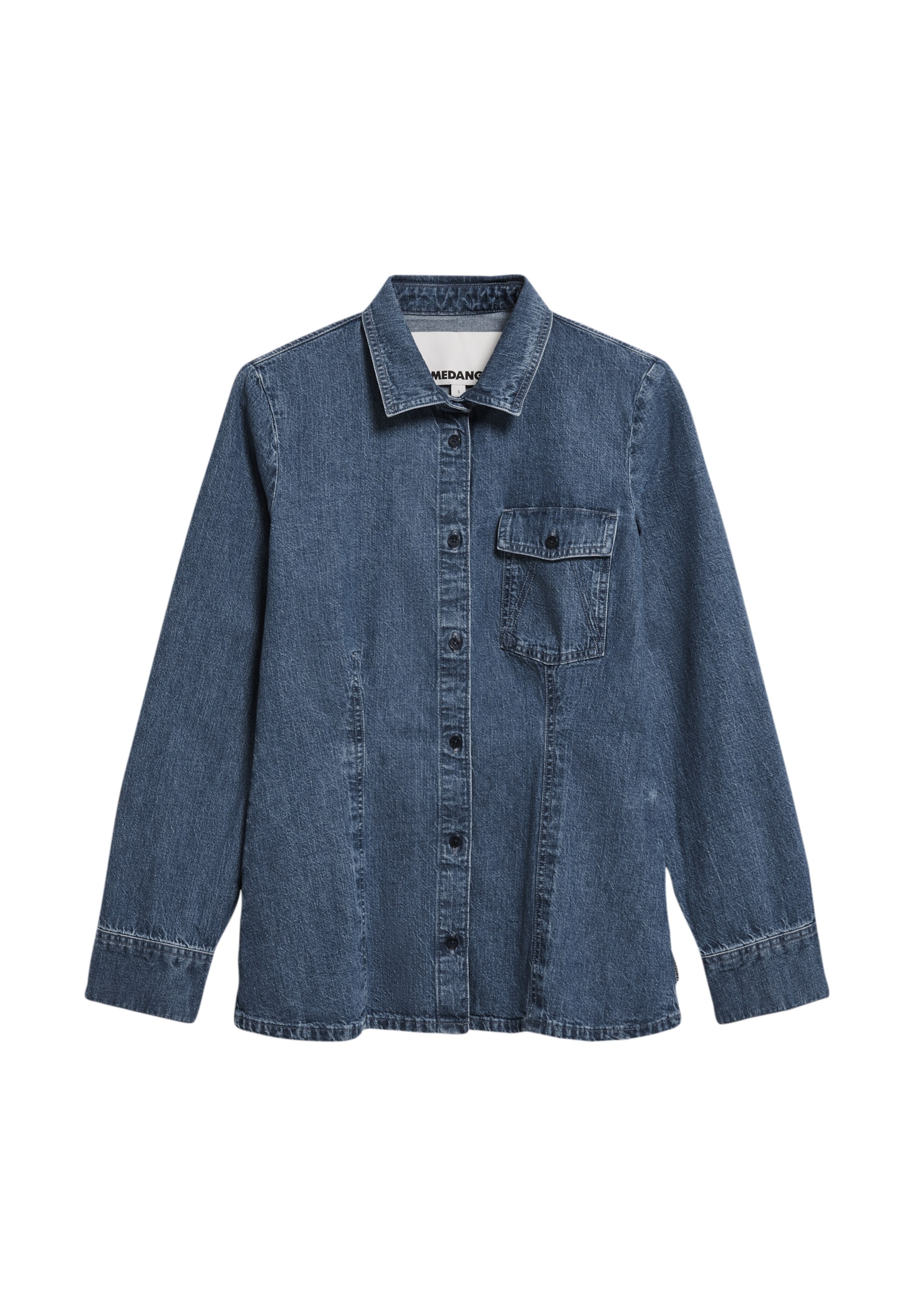 ARMEDANGELS Bluse in Blau: Vorderseite