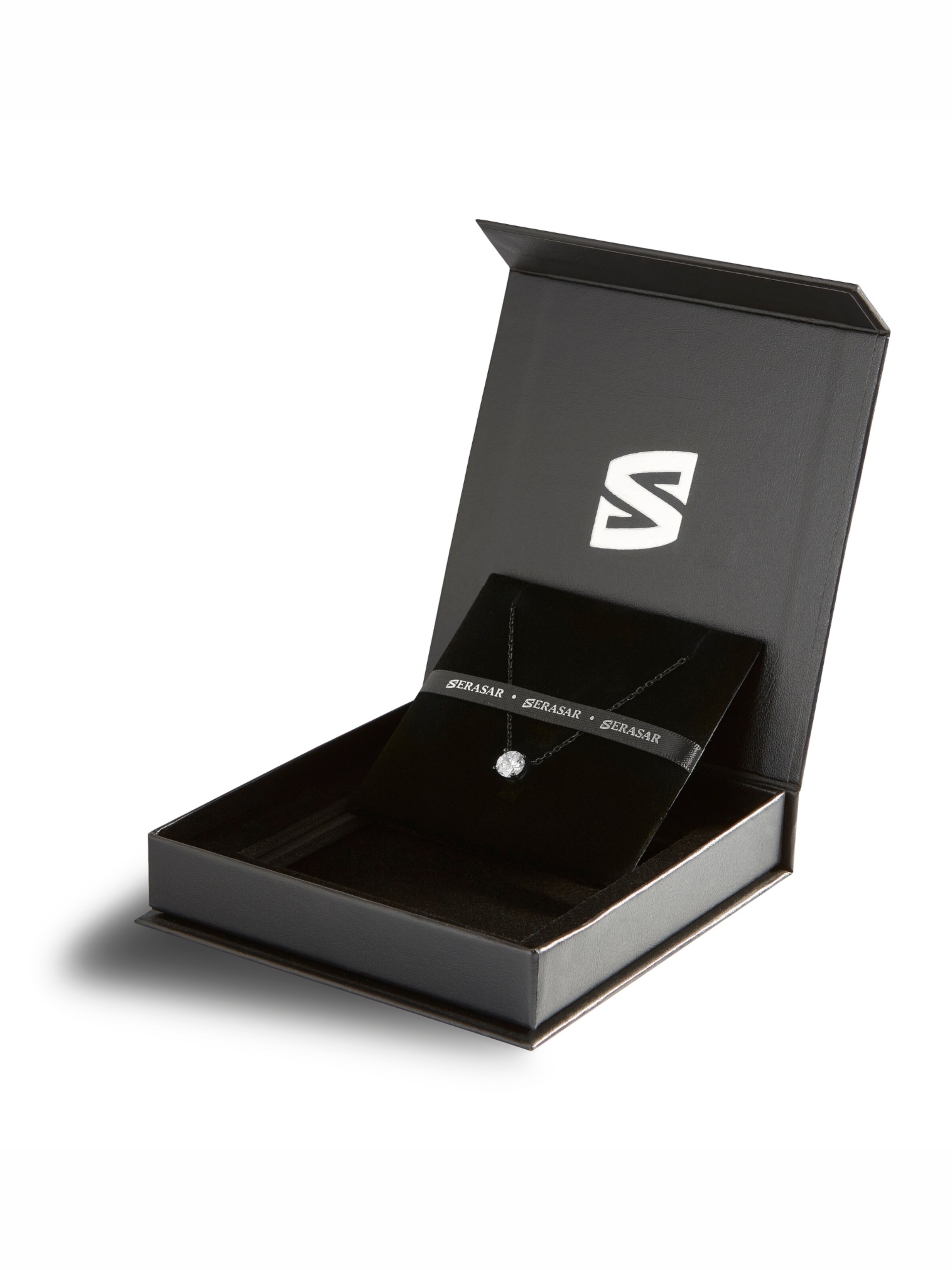 Chaîne 'Zirconia' SERASAR en noir