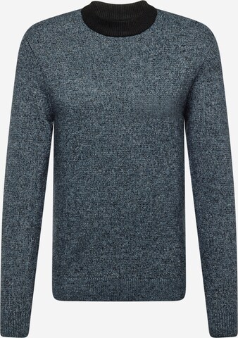 JACK & JONES Trui 'JCOSPACE' in Blauw: voorkant