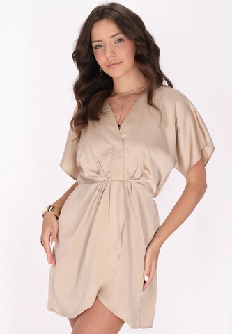 faina Cocktail dress in Beige: front