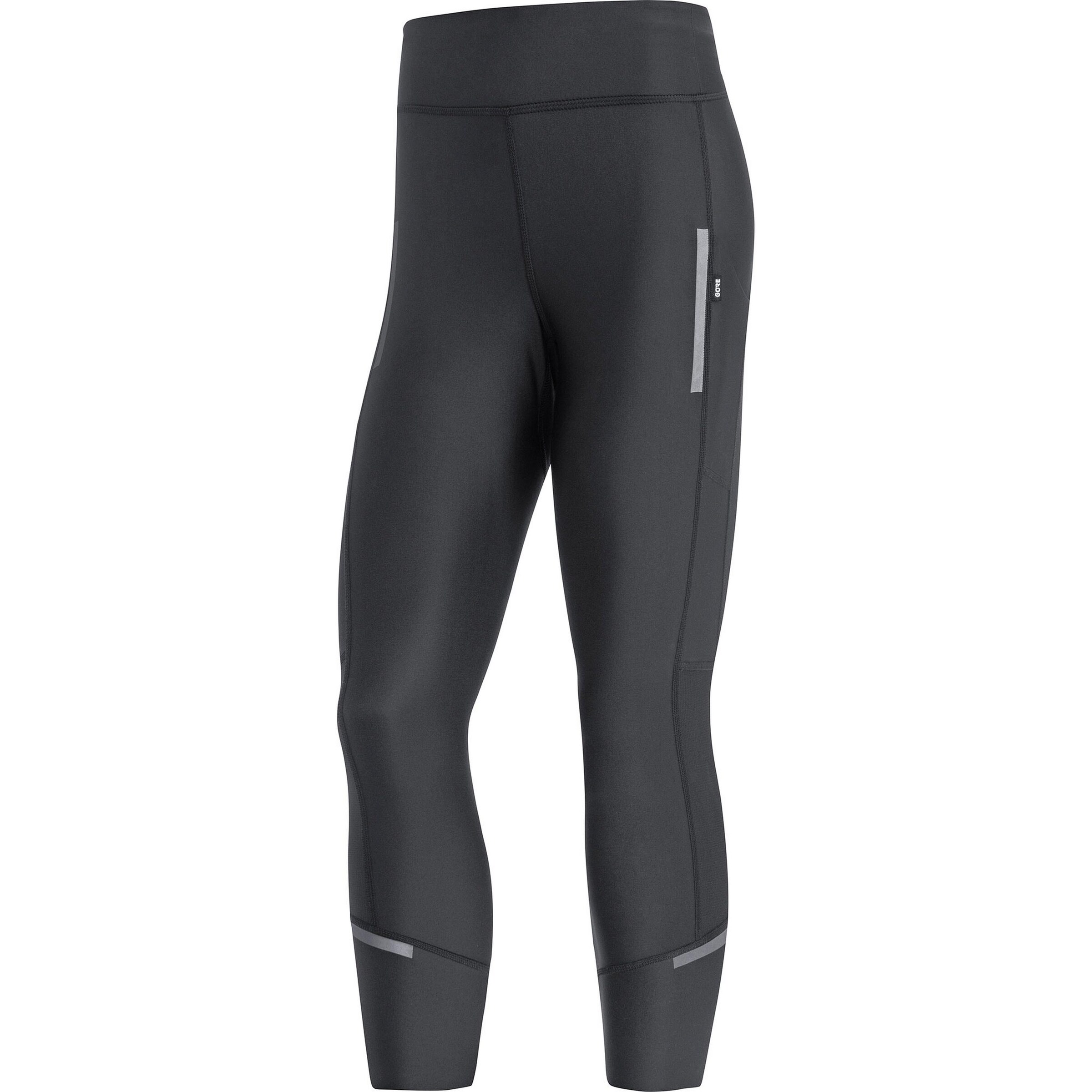 GORE WEAR Skinny Sporthose 'Impulse' in Schwarz: Vorderseite