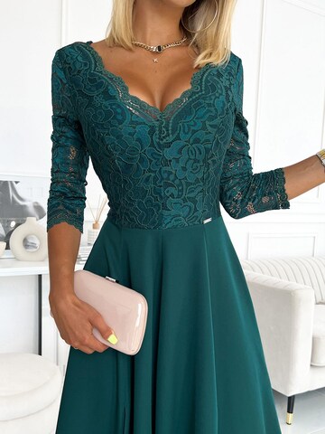 Numoco Abendkleid 'Maxikleid Amber' in Grün