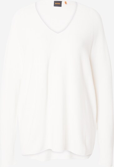 BOSS Pullover 'Feronessa' in weiß, Produktansicht