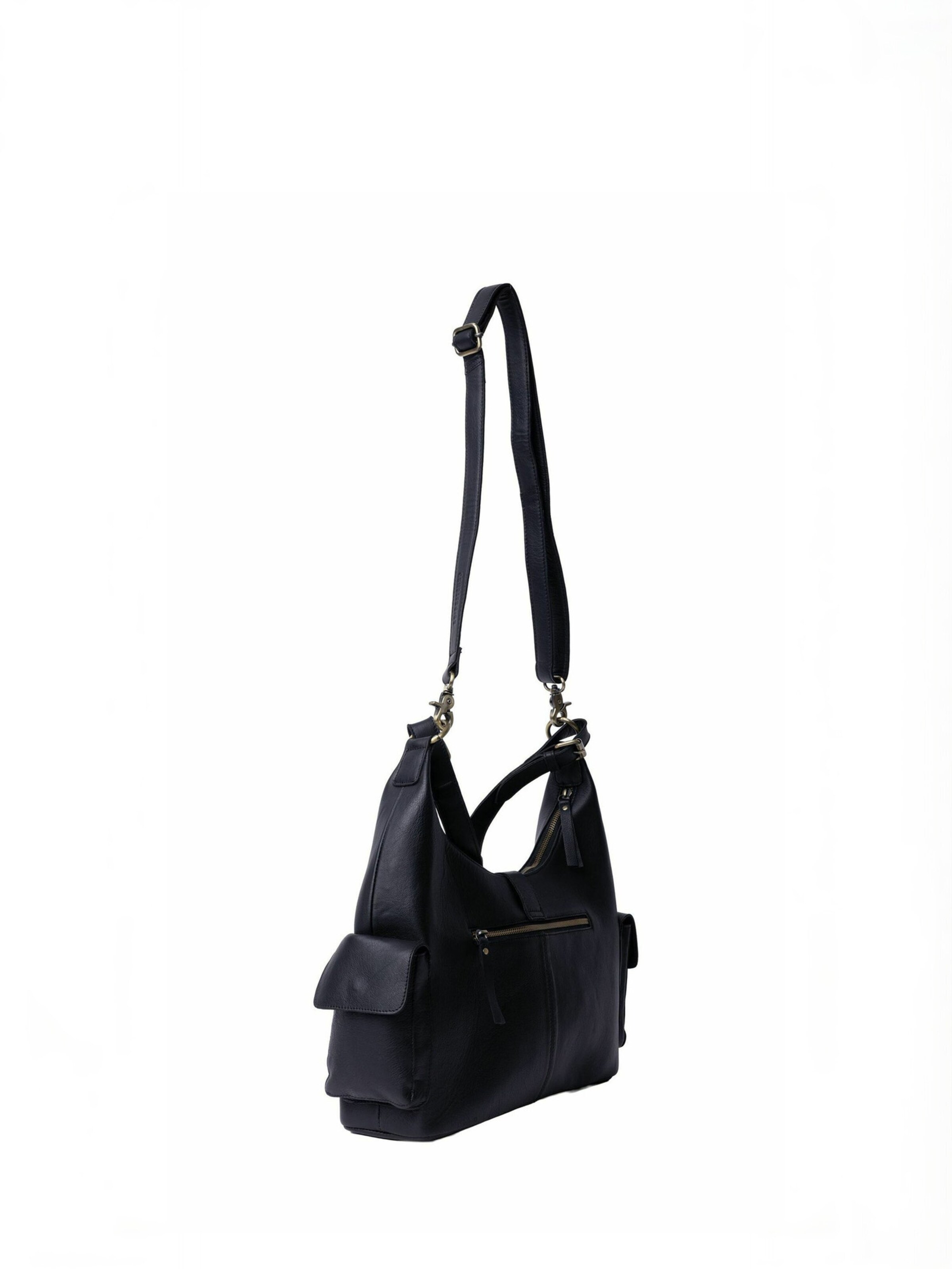 RE:DESIGNED Shopper ' Solvej ' in Zwart: terug
