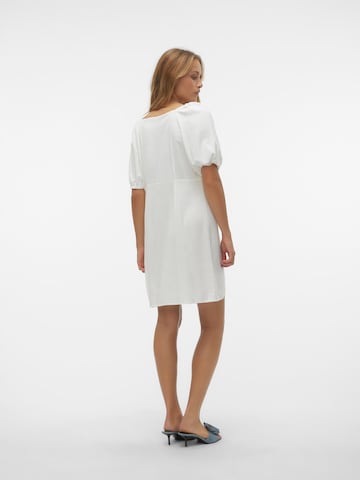 VERO MODA Sukienka koszulowa 'Mymilo' w kolorze biały