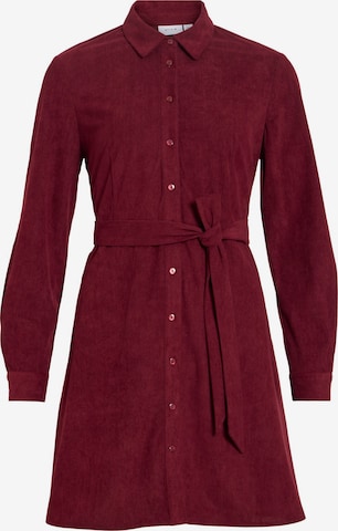 VILA - Vestido camisero 'VIELSA' en rojo: frente