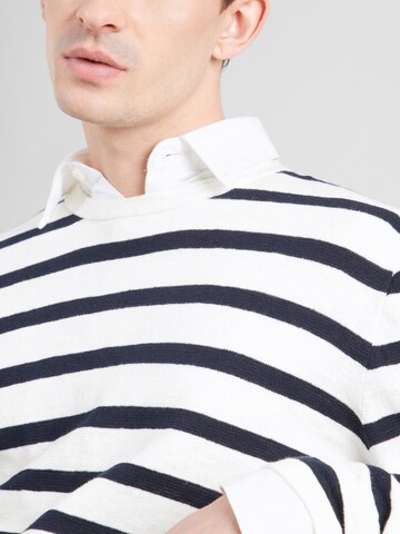 Pull-over 'JJESUMMER' JACK & JONES en blanc