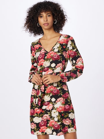 VILA - Vestido 'FLORA' em preto: frente