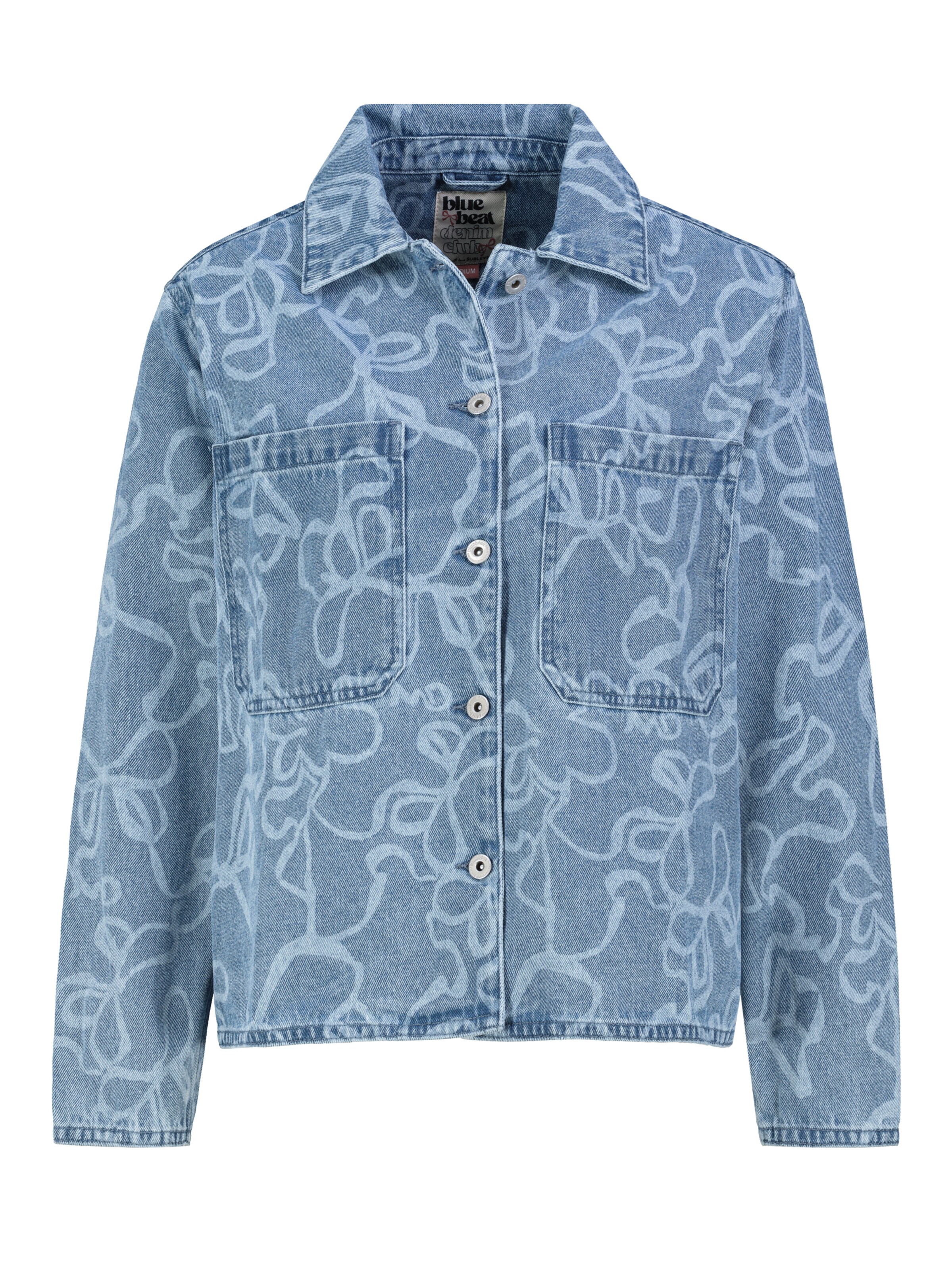 Sublevel Jacke in blue denim / hellblau, Produktansicht