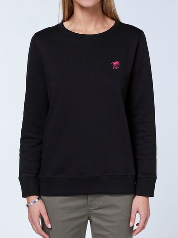 Polo Sylt Sweatshirt in Black