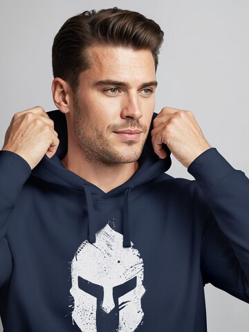 Neverless Sweatshirt 'Sparta' in Blue