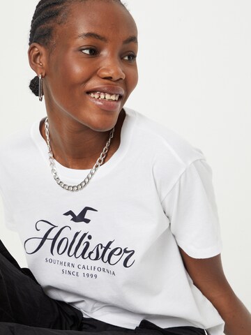 HOLLISTER T-Shirt in Weiß