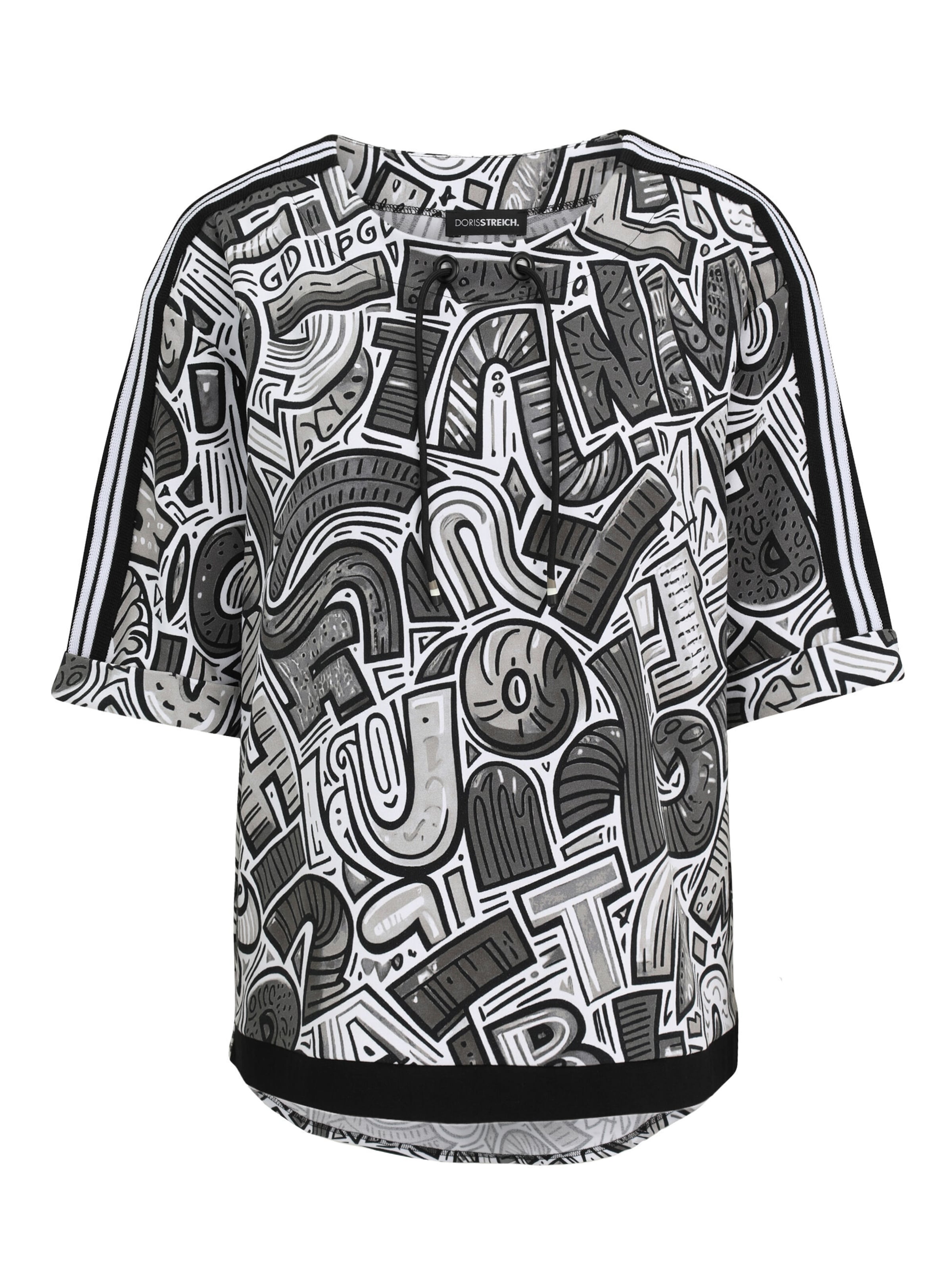Doris Streich Sweatshirt in Grau: Vorderseite