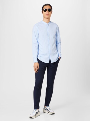 Lindbergh Regular Chino in Blauw