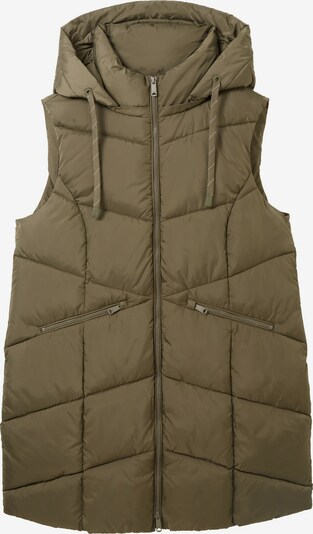 Tom Tailor Women + Gilet en olive, Vue avec produit