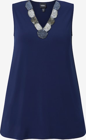 Ulla Popken Top in Blauw: voorkant