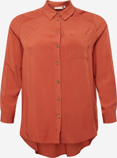 Camicia da donna ONLY Carmakoma di colore ruggine, Visualizzazione prodotti