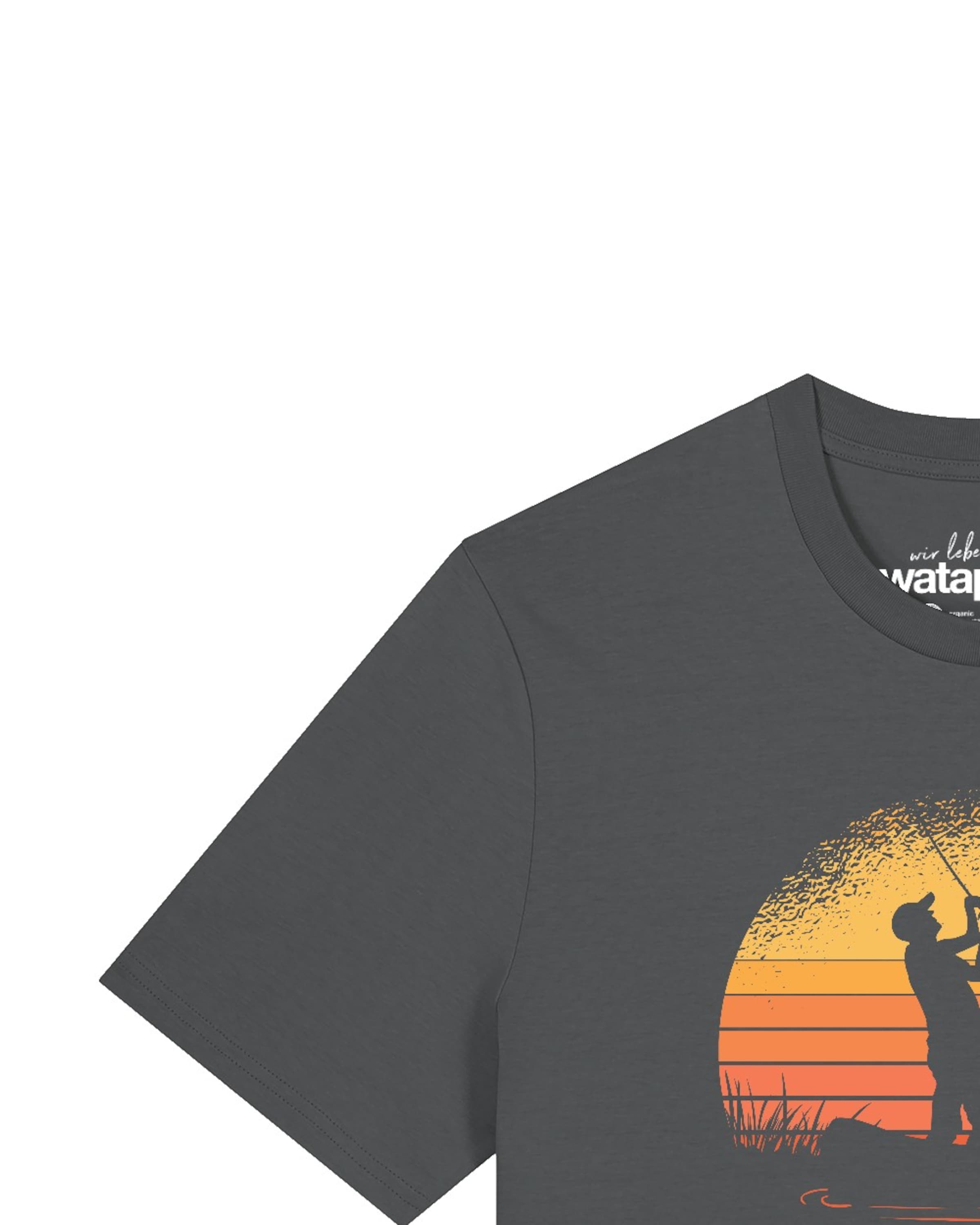 T-Shirt 'Angler' Watapparel en gris
