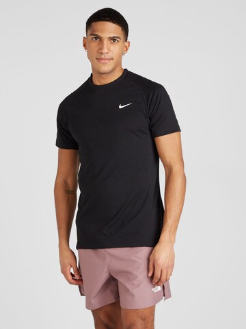 NIKE Funktionsskjorte 'FLEX REP' i sort: forside