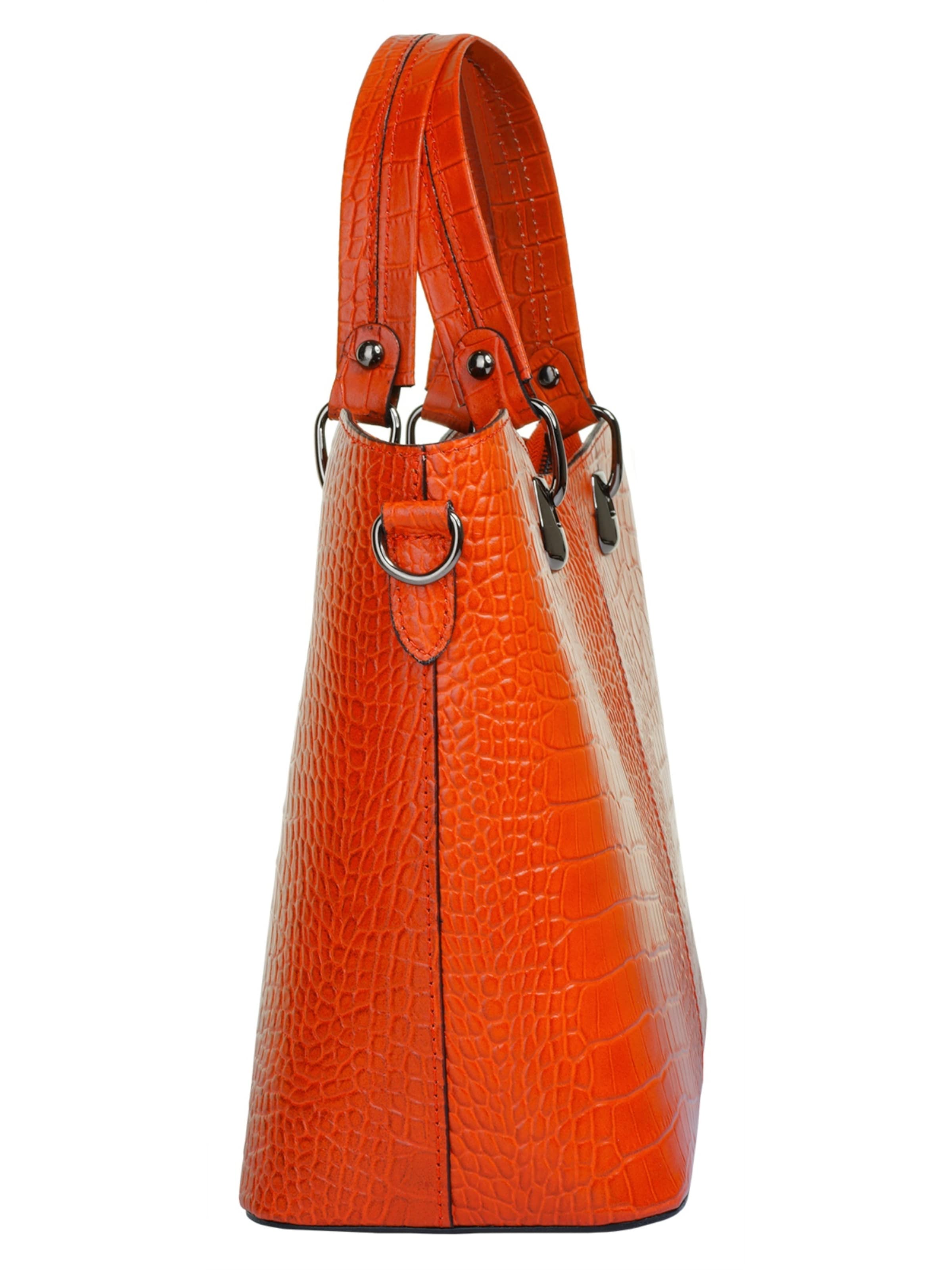 Cluty Handbag in Orange