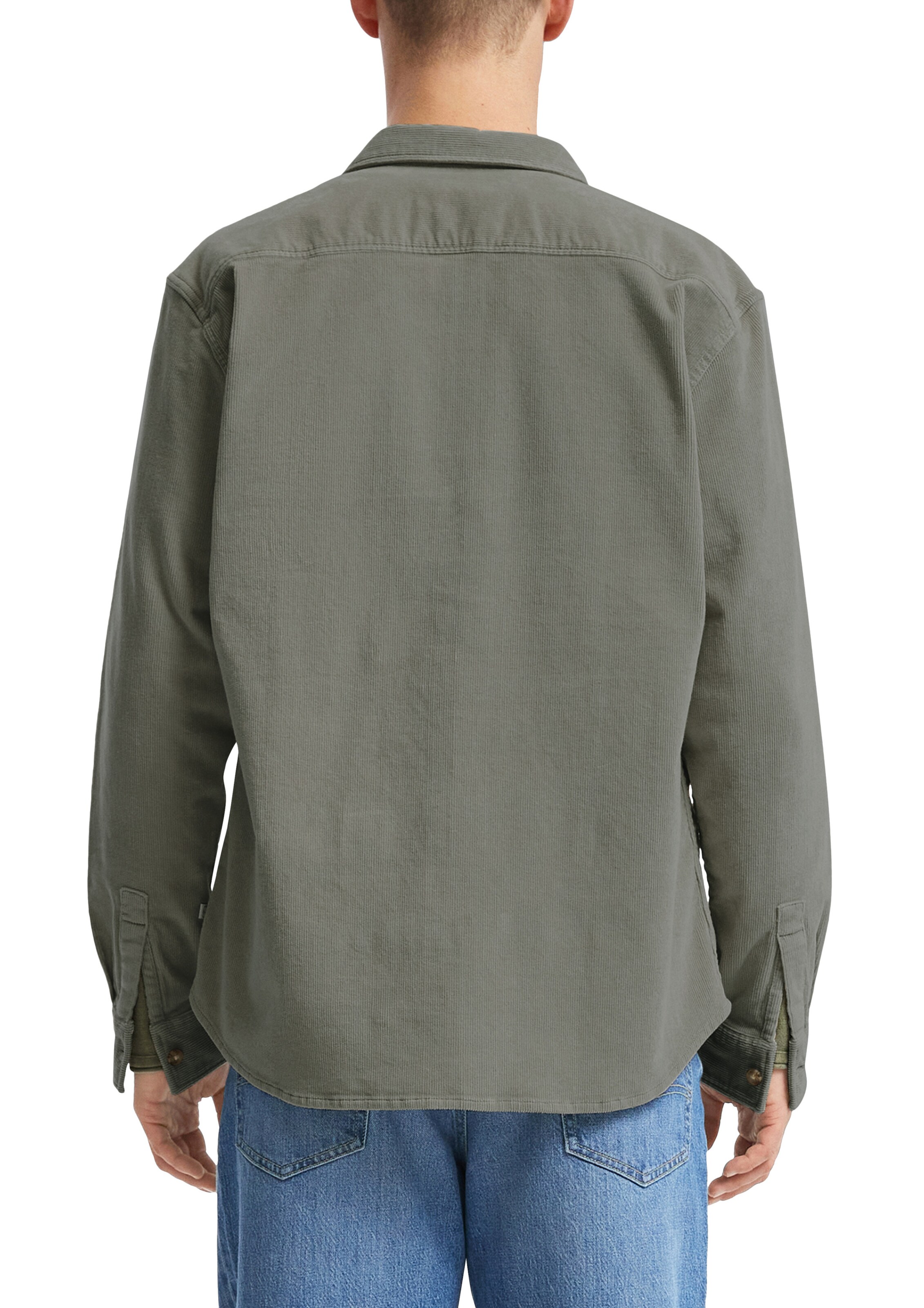 QS Comfort Fit Hemd in Grün