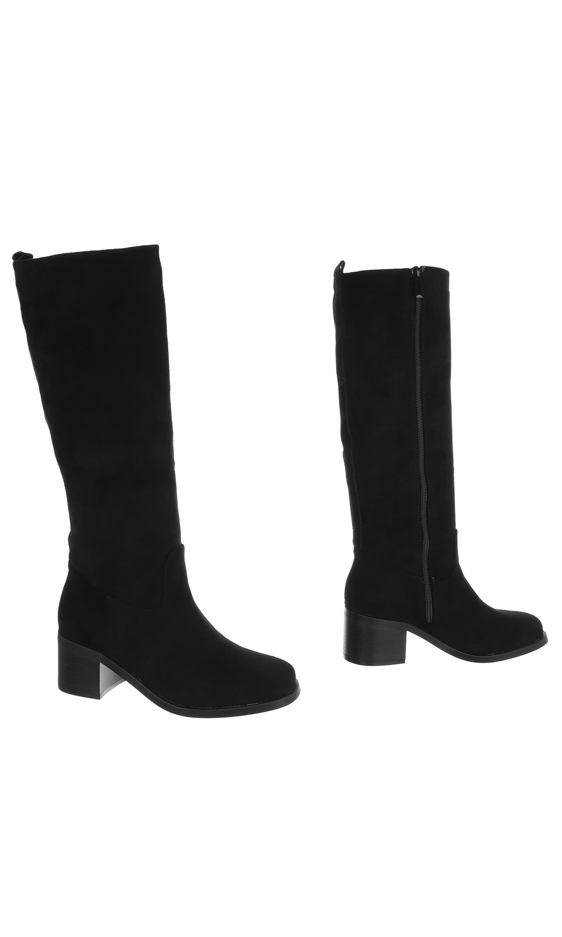 Ital-Design Stiefel in Schwarz