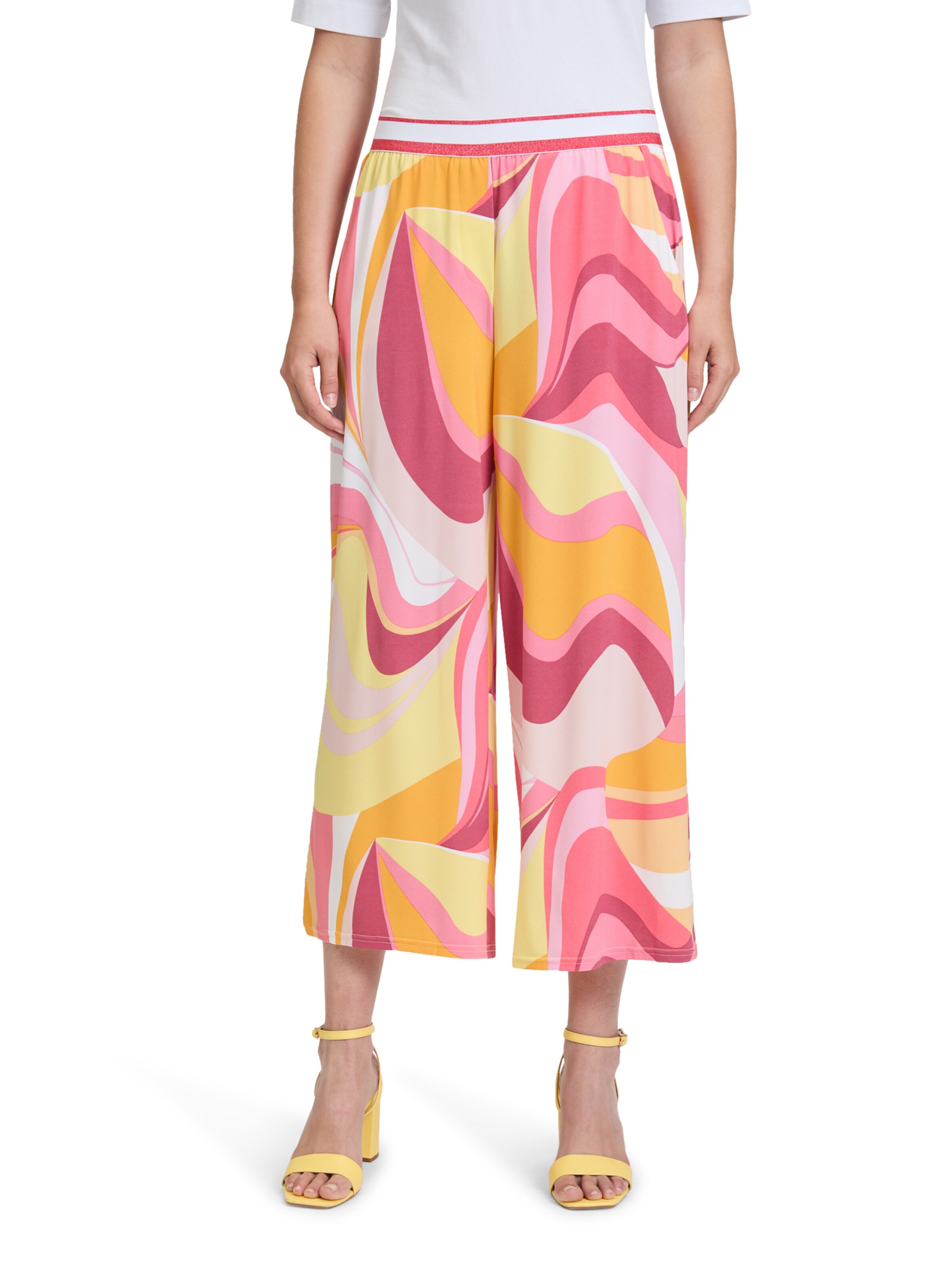 Loosefit Pantalon Betty Barclay en rose : devant