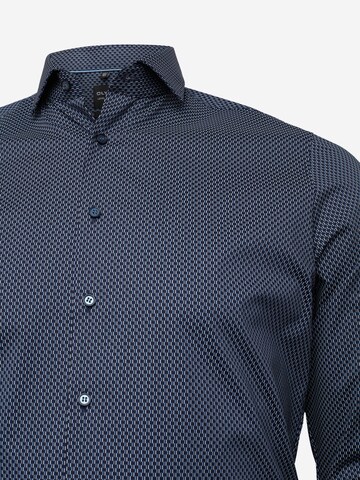 OLYMP - Slim Fit Camisa clássica em azul