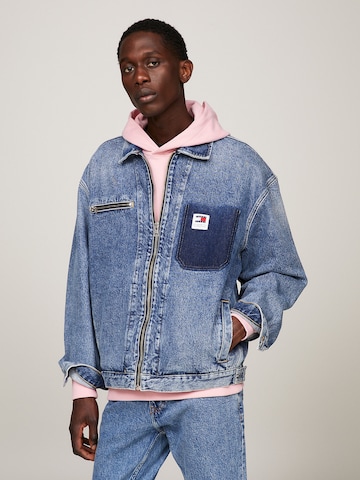 Tommy Jeans Prechodná bunda - Modrá: predná strana