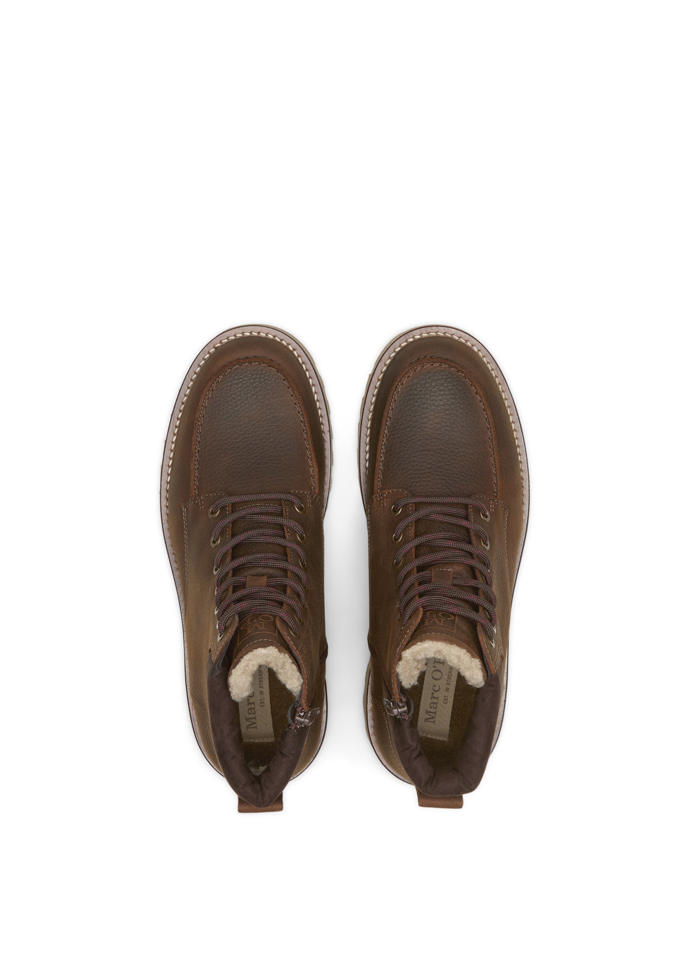 Marc O'Polo Schnürboots 'Jack' in Braun