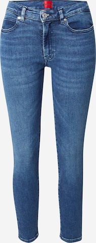 HUGO Red Skinny Jeans '932' i blå: framsida