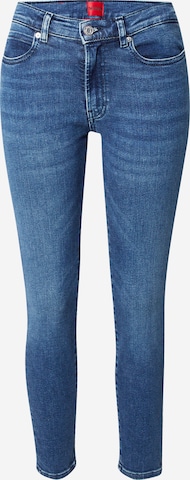 HUGOSkinny Traperice '932' - plava boja: prednji dio