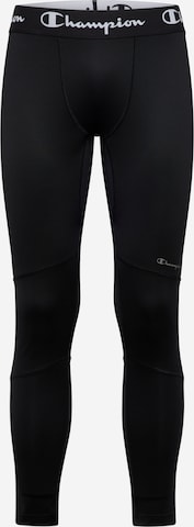Champion Authentic Athletic Apparel Skinny Športové nohavice - Čierna: predná strana