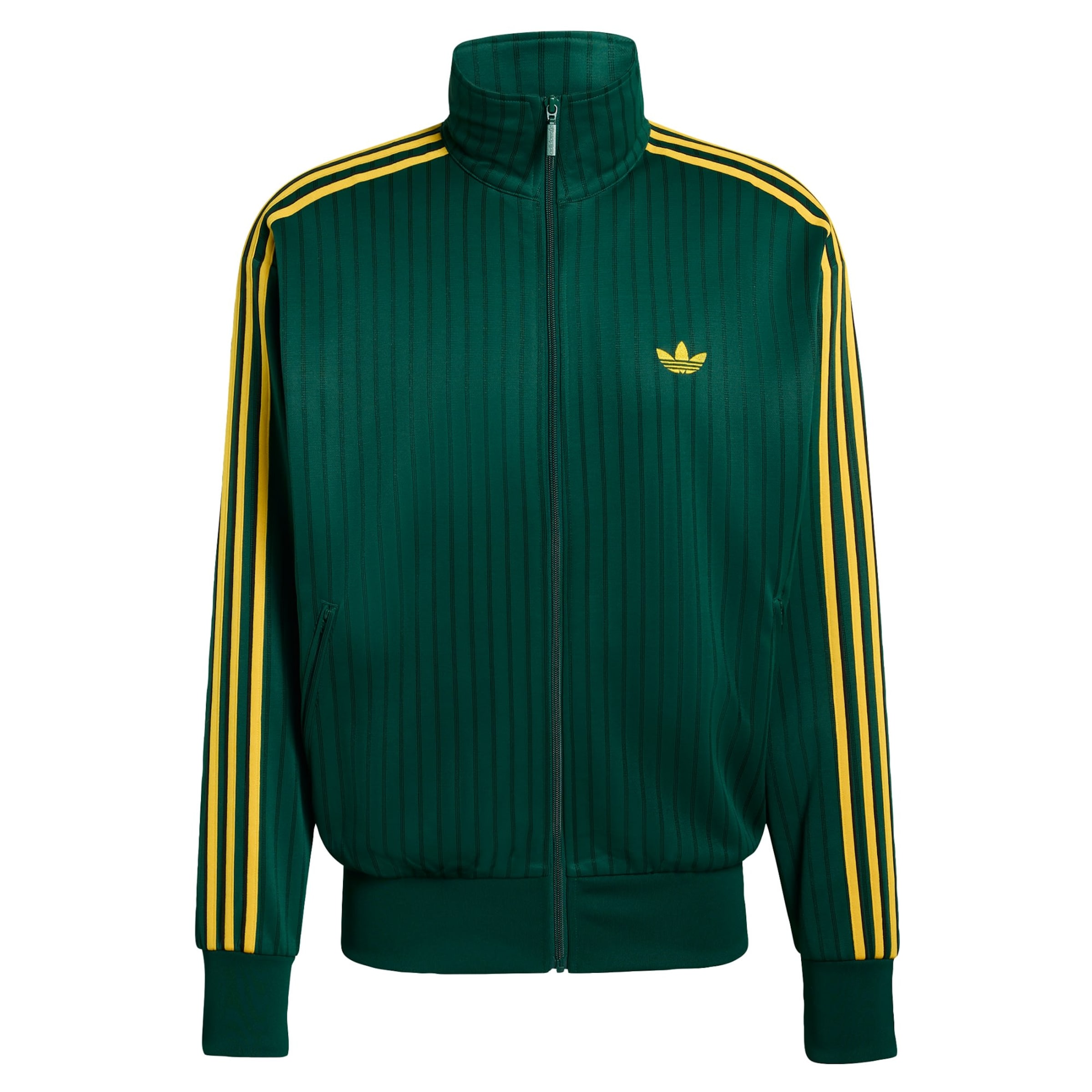 ADIDAS ORIGINALS - Sudadera con cremallera 'Firebird' en verde: frente