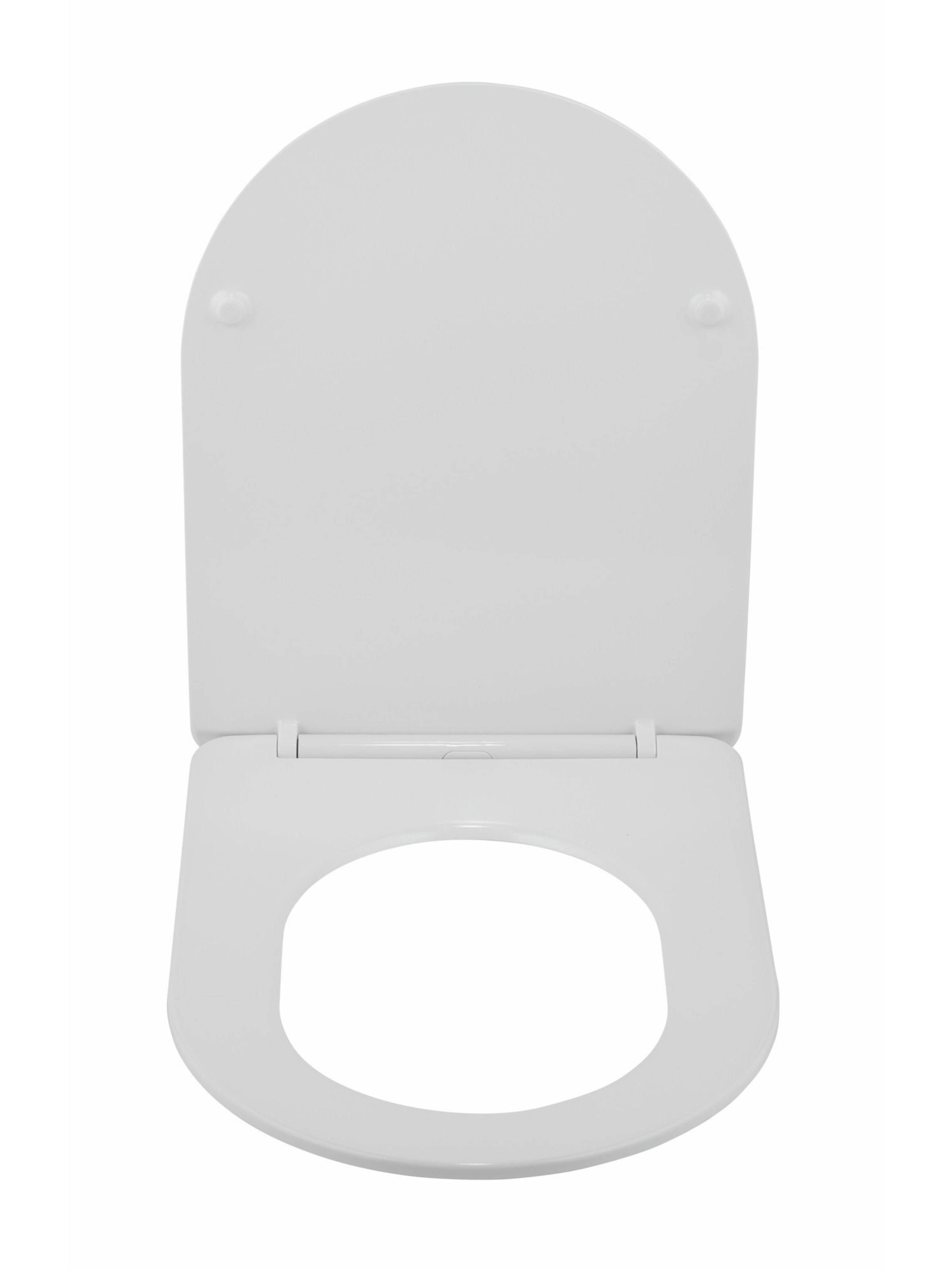 Wenko WC-Sitz 'Galati' in Weiß