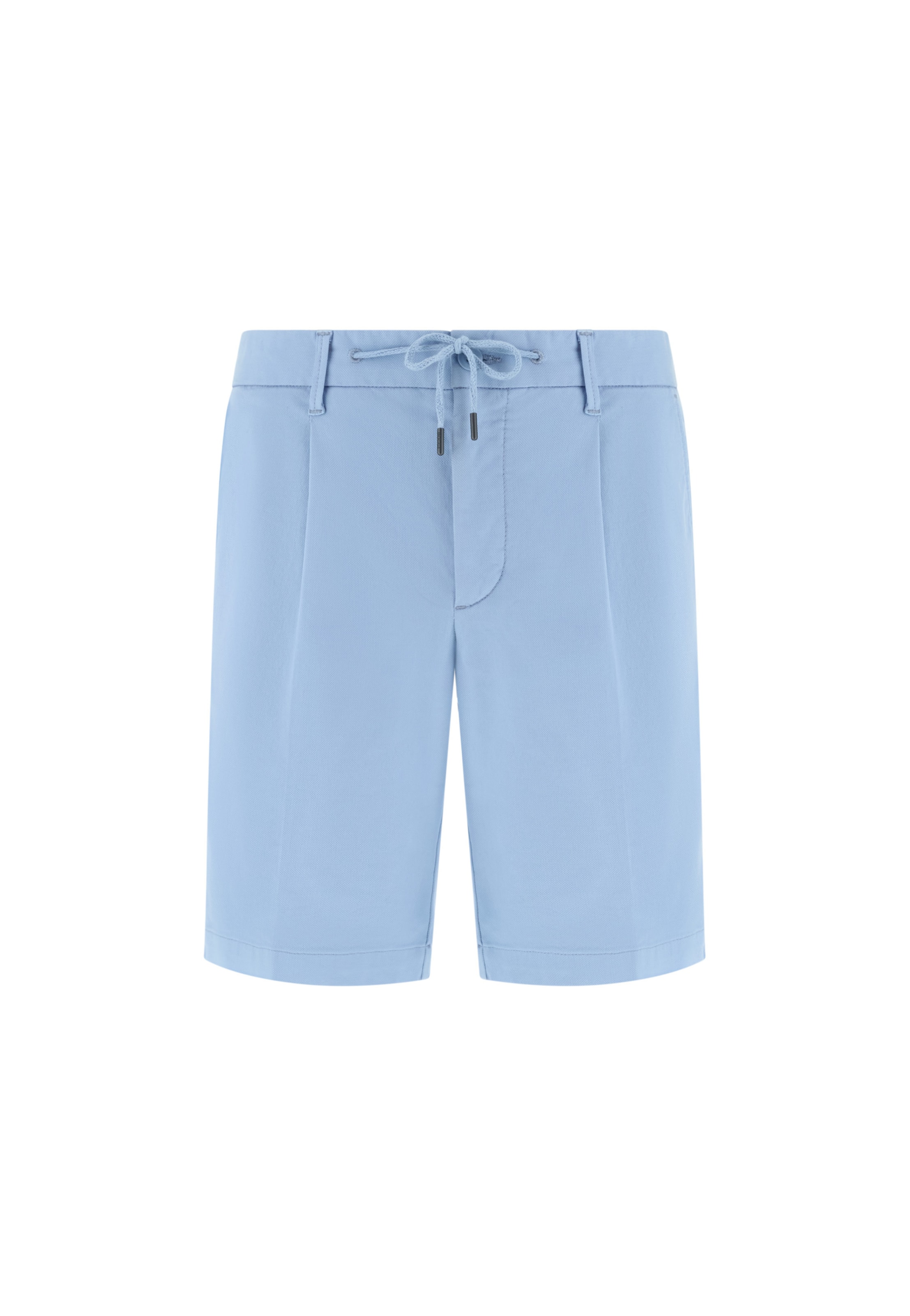 Boggi Milano Bandplooibroek in Blauw: voorkant