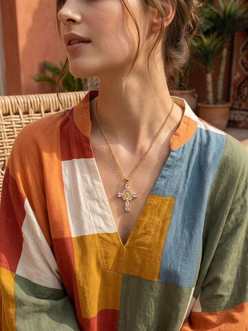 Nemomatheo Necklace 'Benedicta Drop' in Gold