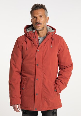 DreiMaster Vintage Winter Jacket in Red: front