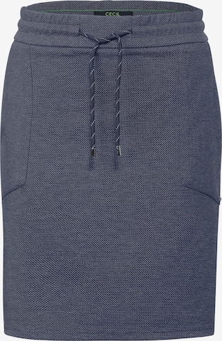 CECIL Skirt in Blue: front