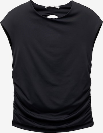 Pull&Bear Top in Black: front