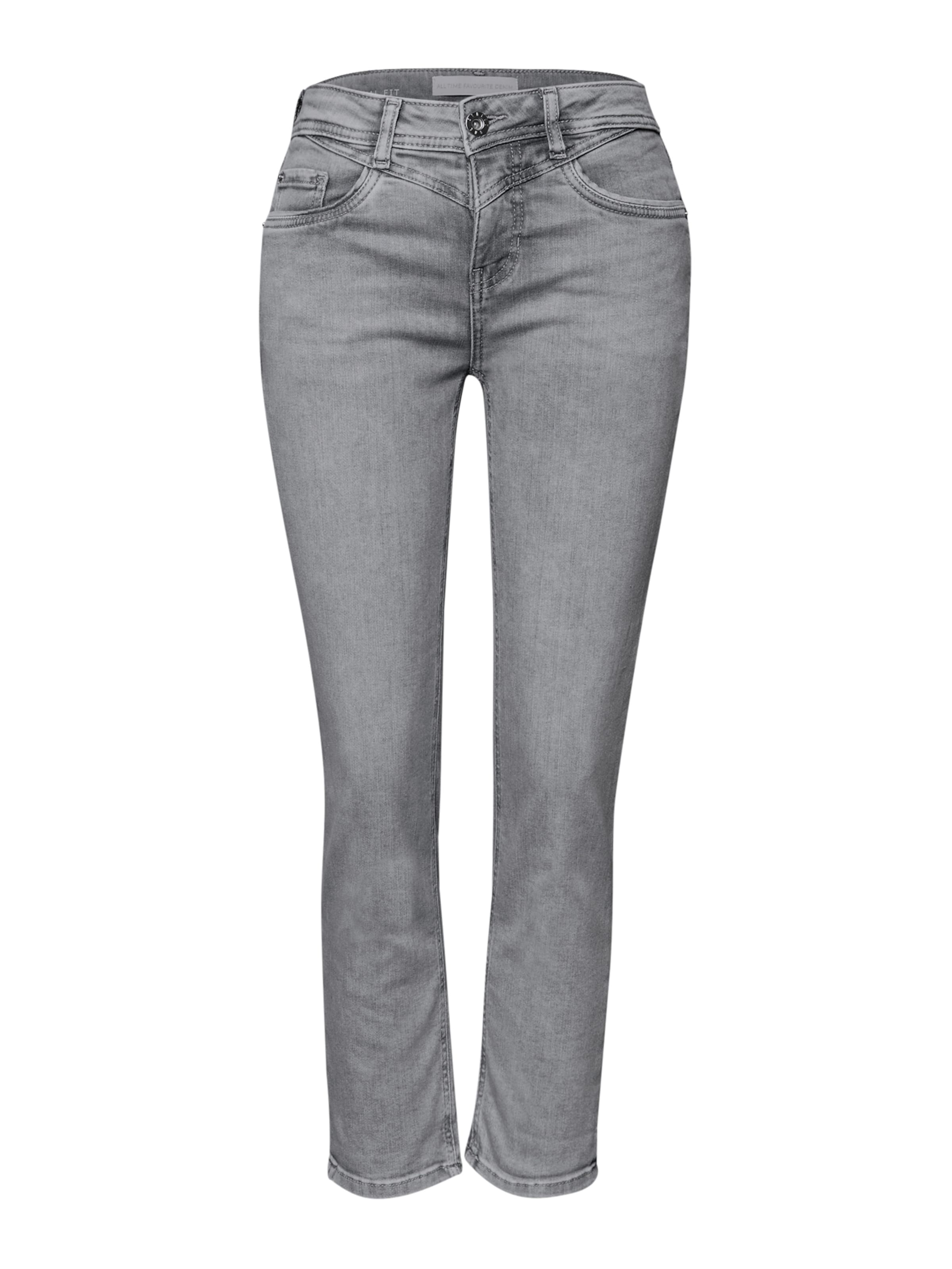regular Jeans 'Jane' di STREET ONE in grigio: frontale