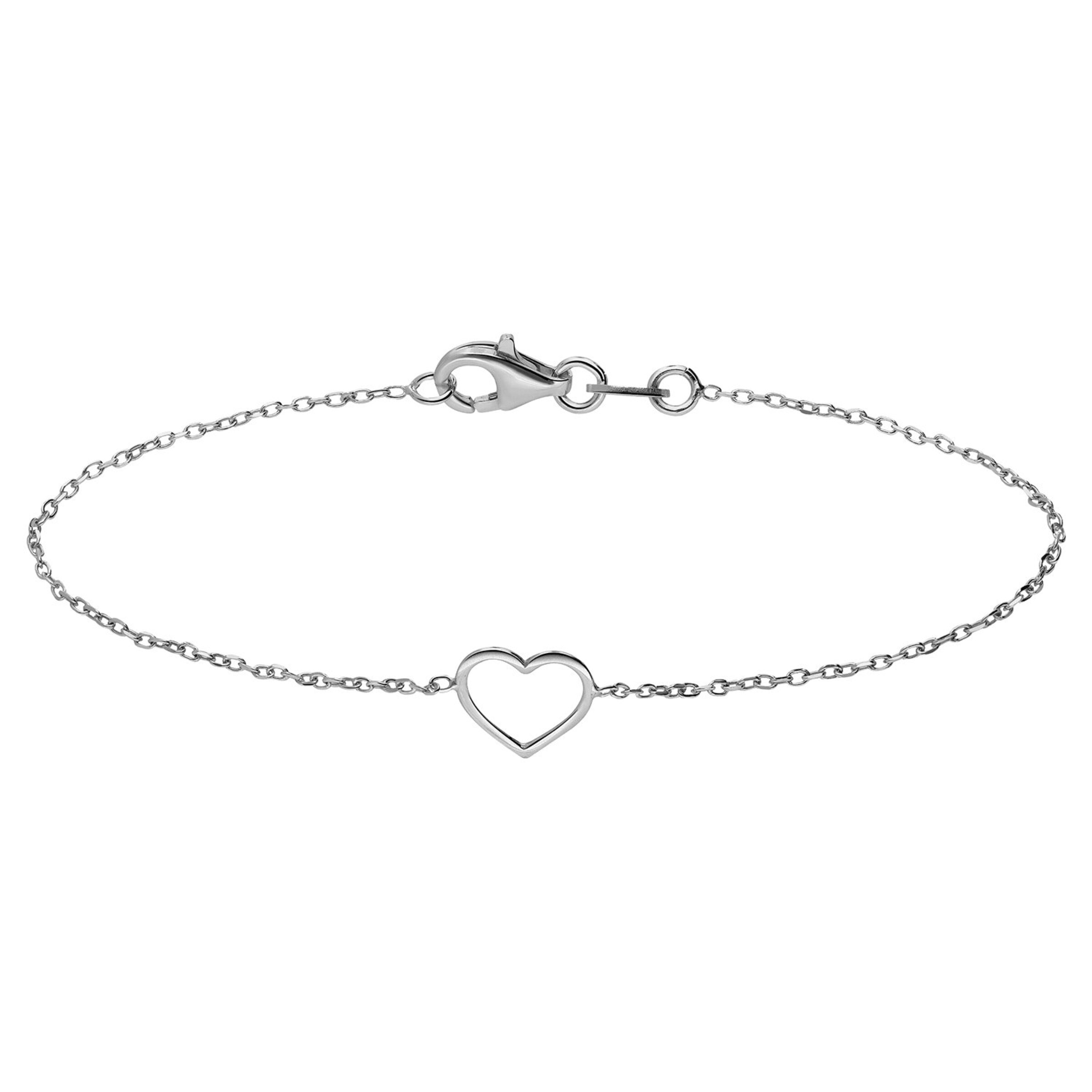 Lucardi Bracelet in Silver: front