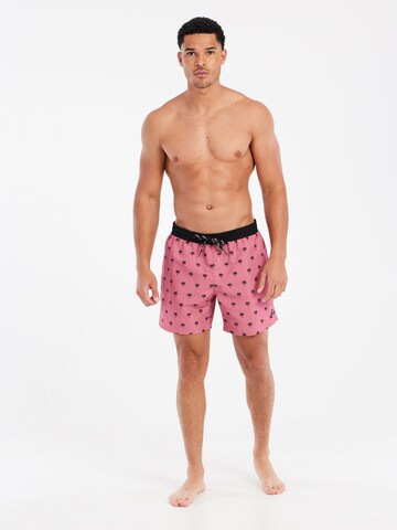 PROTEST Badeshorts 'PRTParco' in Pink