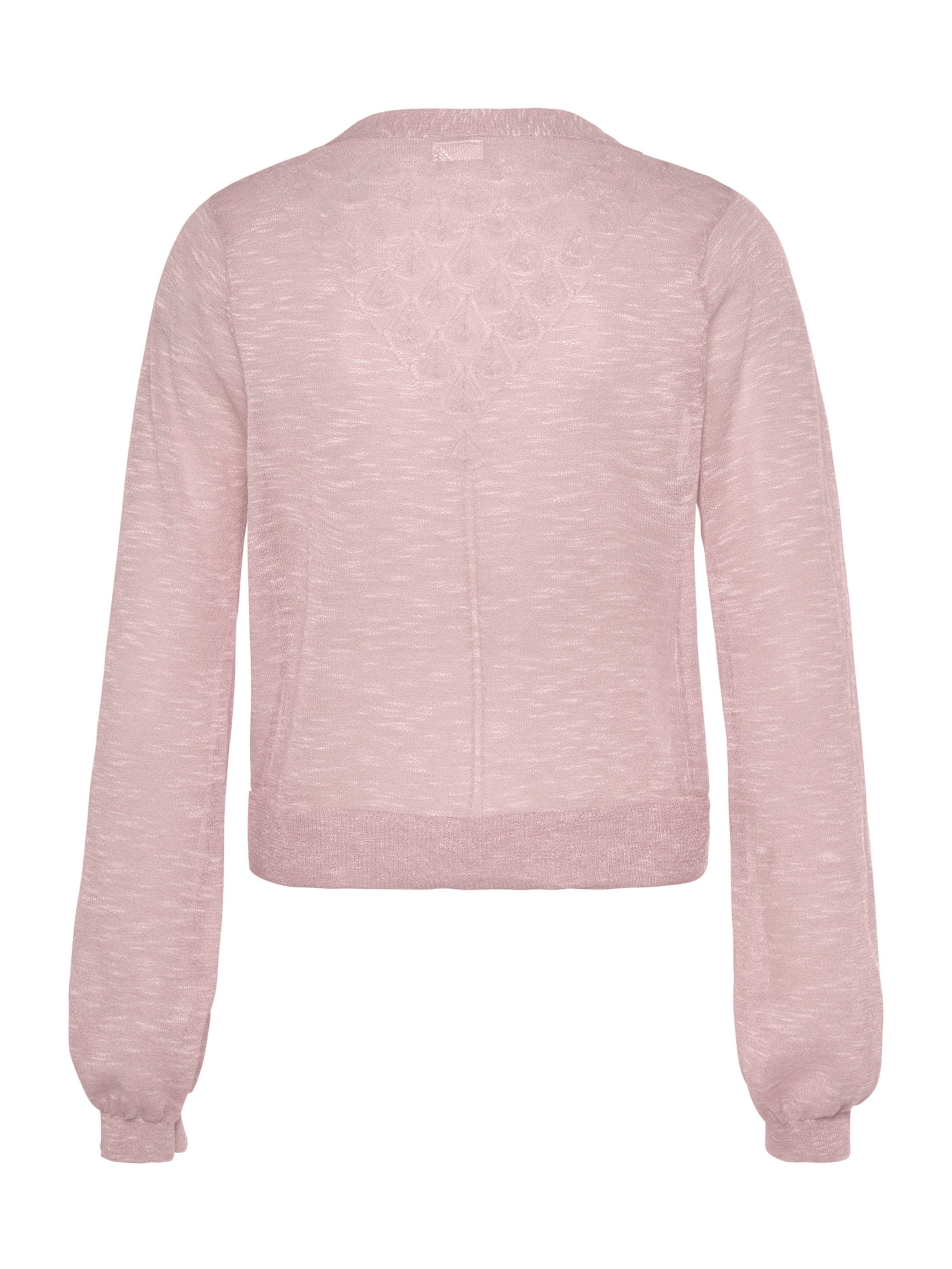 LASCANA Knit Cardigan in Pink