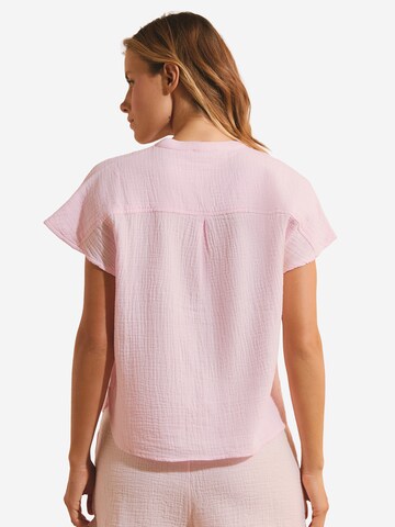 ETAM Slaapshirt 'Soleia' in Roze