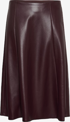 Jupe 'Paloma' Cream en rouge : devant