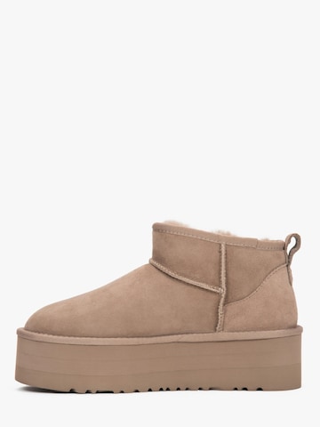 Estro Snöboots '5092' i beige